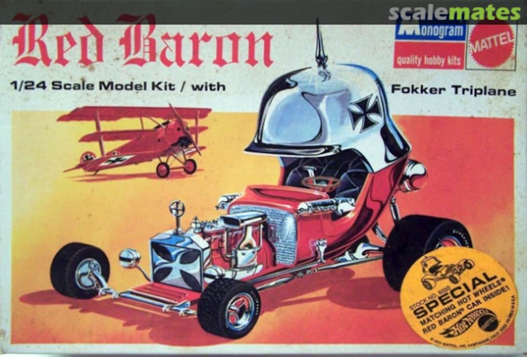 Boxart Red Baron 6050 Monogram/Mattel Boxart Red Baron 6050 Monogram/Mattel