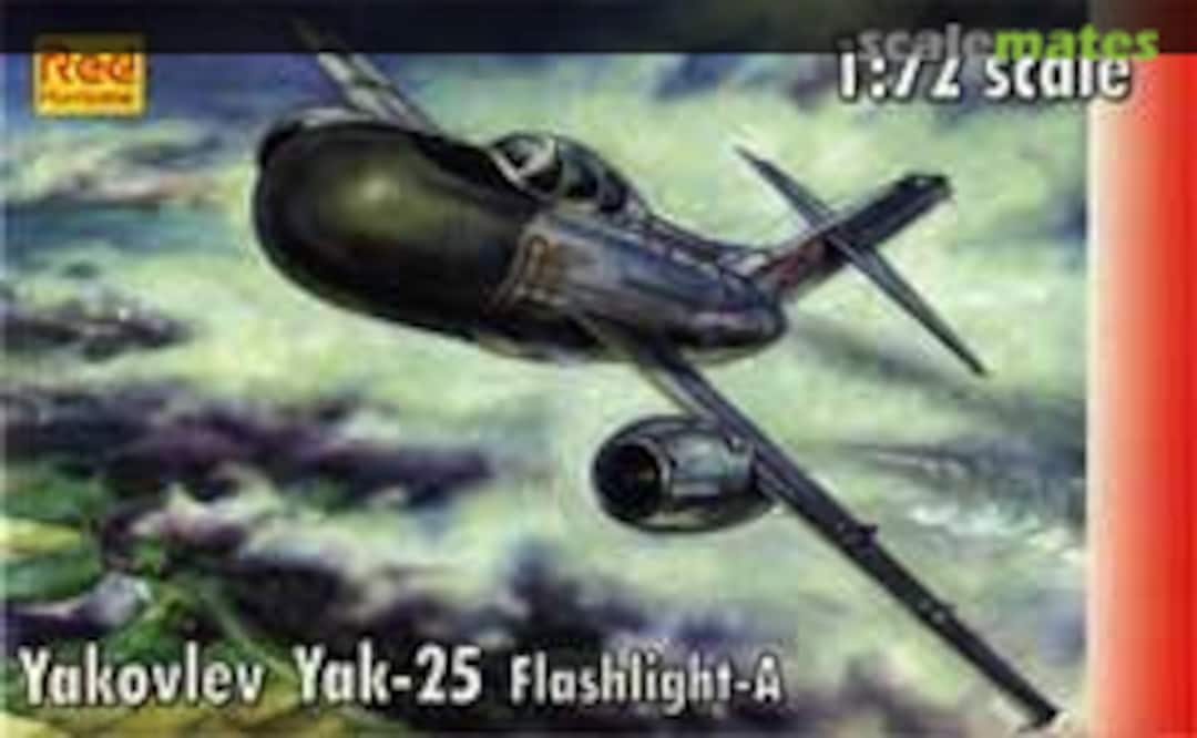 Boxart Yakovlev Yak-25 Flashlight A 7201 Red Hurricane Boxart Yakovlev Yak-25 Flashlight A 7201 Red Hurricane