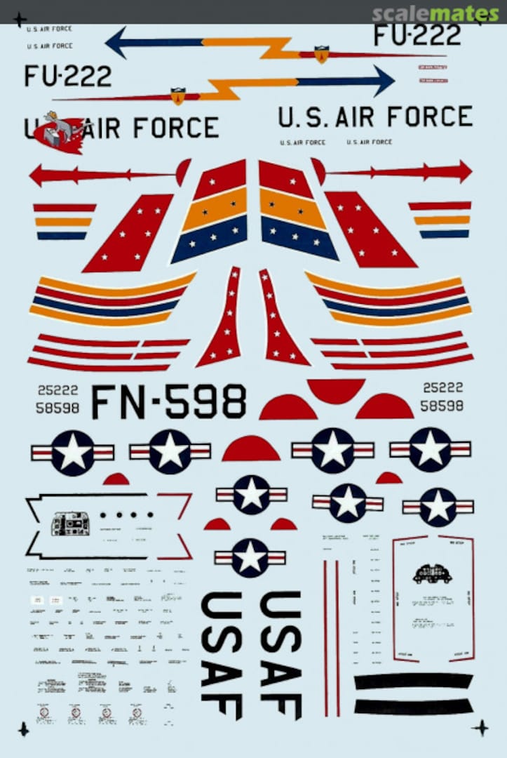 Boxart USAF In Europe 72-354 Microscale Boxart USAF In Europe 72-354 Microscale