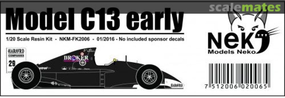 Boxart Sauber C13 NKM-FK2006 Neko Models