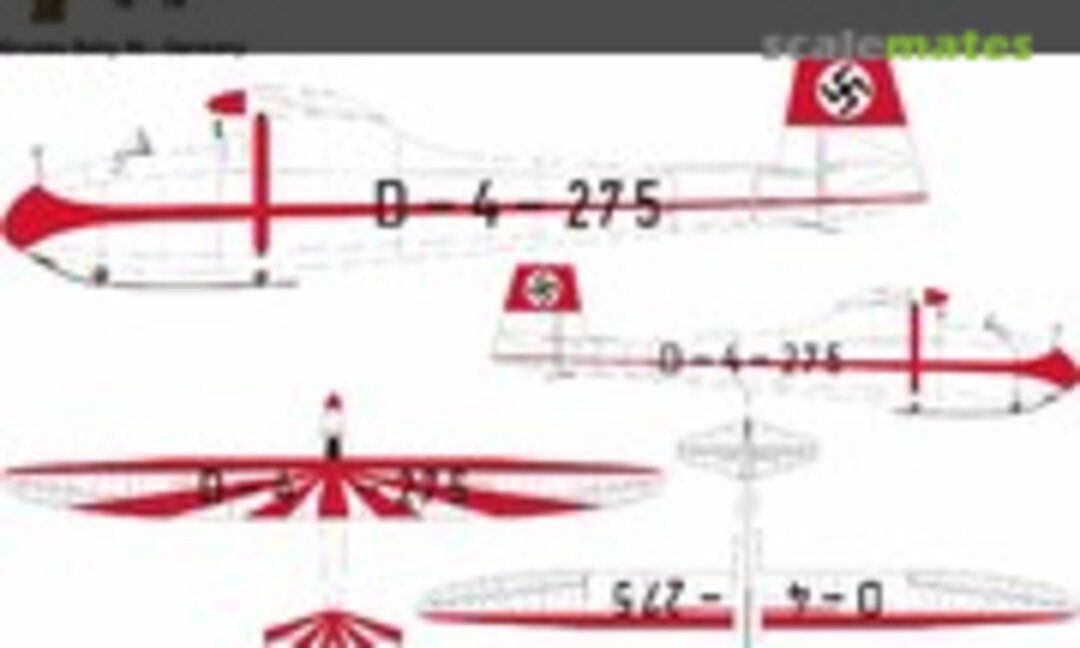 1:48 Szybowiec Grunau Baby IIb Germany vol.2 (Fly 48026) 48026