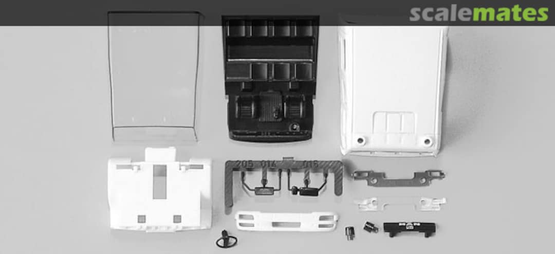 Boxart Crew cabin MAN L2000 LF 10/6 white Content: 2 pcs. 081597 Herpa Boxart Crew cabin MAN L2000 LF 10/6 white Content: 2 pcs. 081597 Herpa