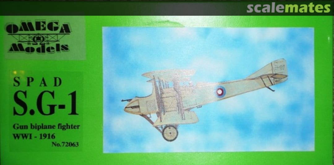 Boxart SPAD S.G-1 72063 Omega Models Boxart SPAD S.G-1 72063 Omega Models