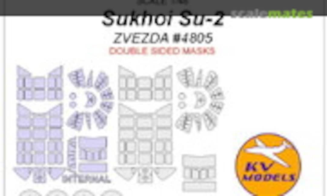 1:48 Sukhoi Su-2 (DOUBLE SIDED) (KV Models 48013-1) 48013-1