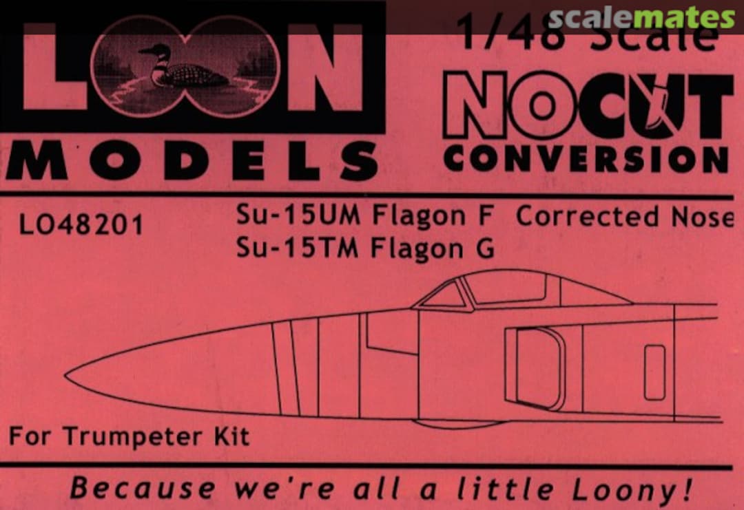 Boxart Sukhoi Su-15UM/TM G/F Radome LO48201 Loon Models Boxart Sukhoi Su-15UM/TM G/F Radome LO48201 Loon Models