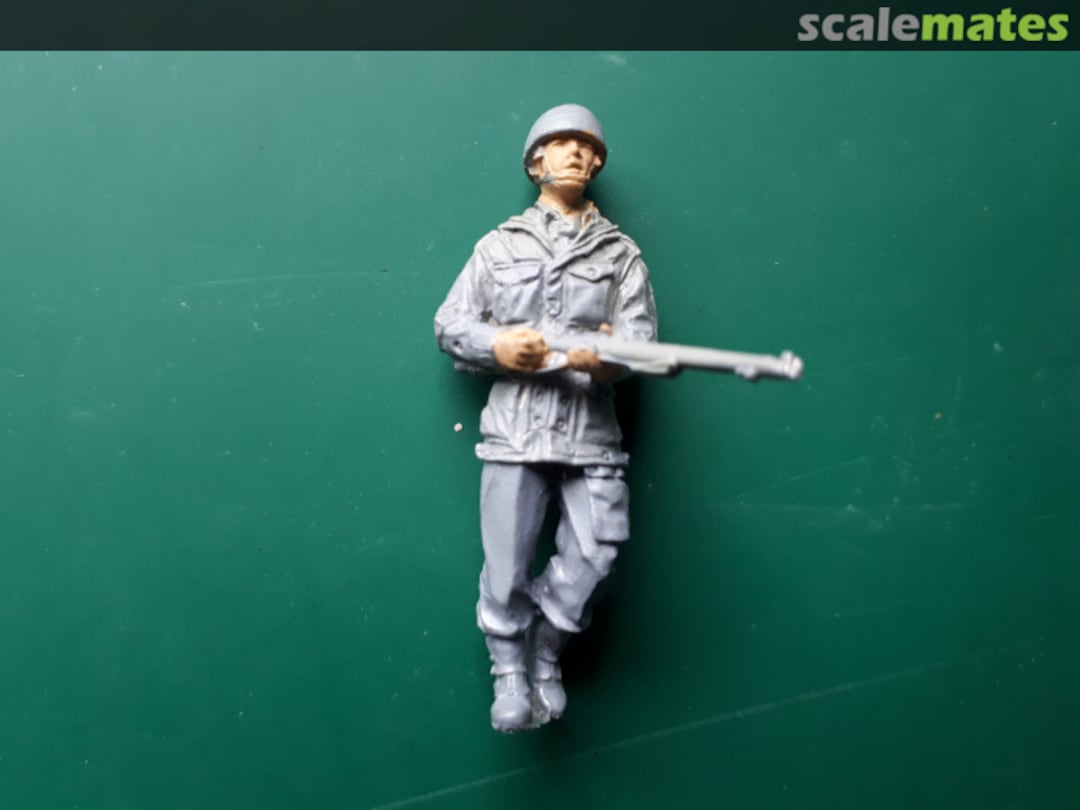 Boxart British paratrooper with rifle Belgo Models Boxart British paratrooper with rifle Belgo Models