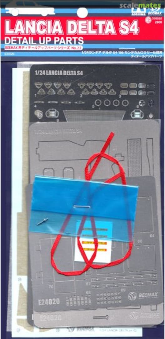 Boxart Lancia Delta S4 E24020 Beemax Model Kits Boxart Lancia Delta S4 E24020 Beemax Model Kits