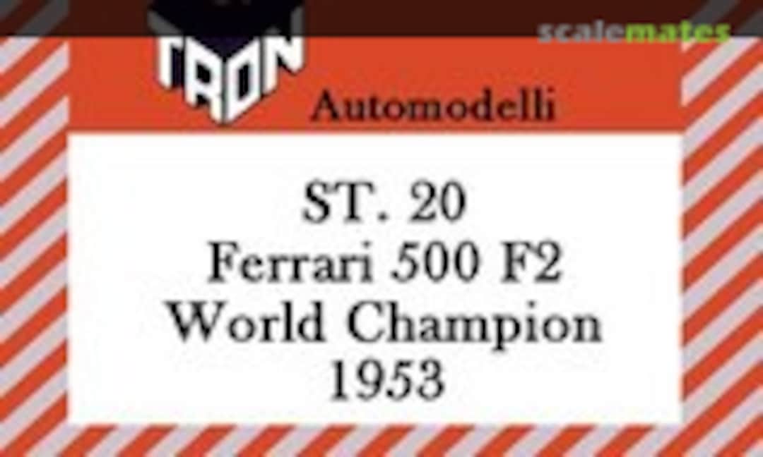 1:43 Ferrari 500 F2 (Tron Star ST 20)