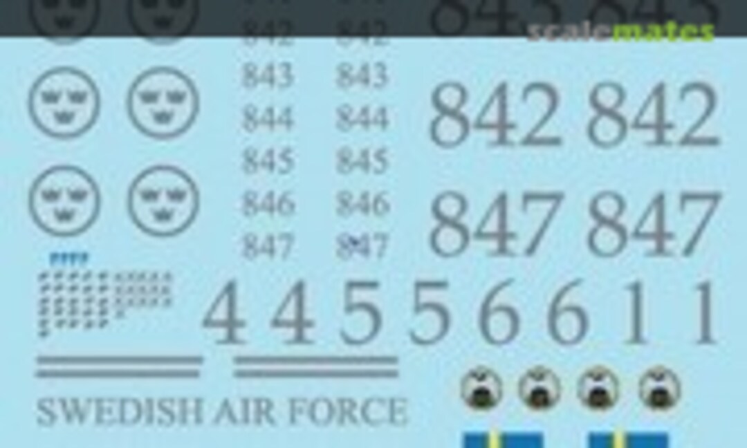 1:200 Lockheed C130H / TP84 Hercules (Red Bolt Decals RBD20001) RBD20001