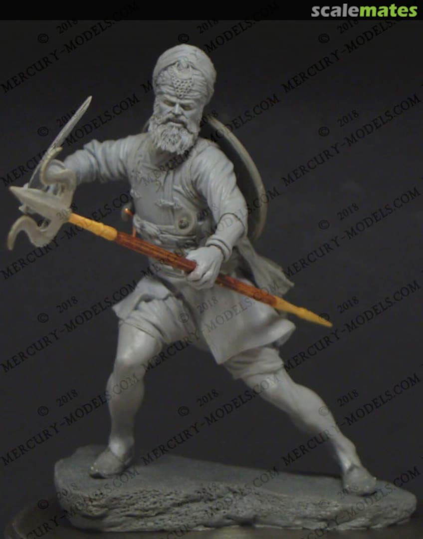 Boxart Warrior Sikh MM-7552 Mercury Models Boxart Warrior Sikh MM-7552 Mercury Models