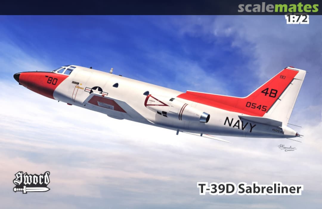Boxart T-39D Sabreliner SW72143 Sword