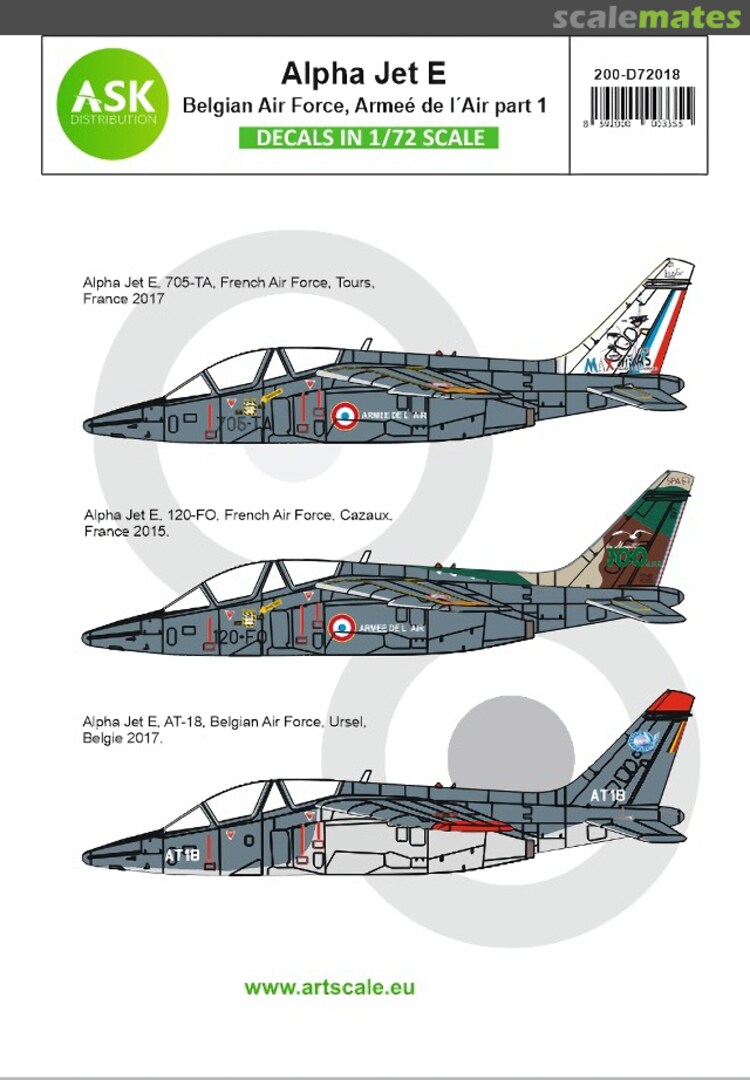 Boxart Alpha Jet E 200-D72018 ASK Boxart Alpha Jet E 200-D72018 ASK