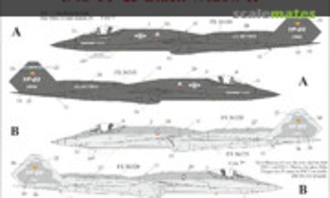 1:48 YF-23 Black Widow II (UpRise Decal UR48200) UR48200