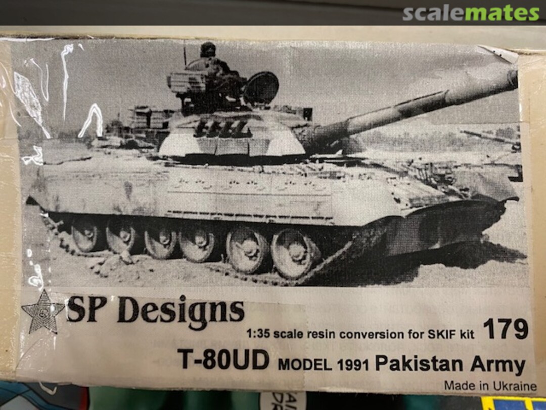 Boxart T-80UD Model 1991 Pakistan Army 179 SP Designs Boxart T-80UD Model 1991 Pakistan Army 179 SP Designs