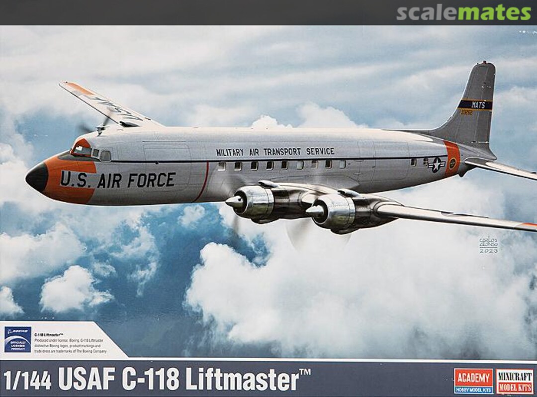 Boxart Douglas DC-6/C-118 Liftmaster 12634 Academy
