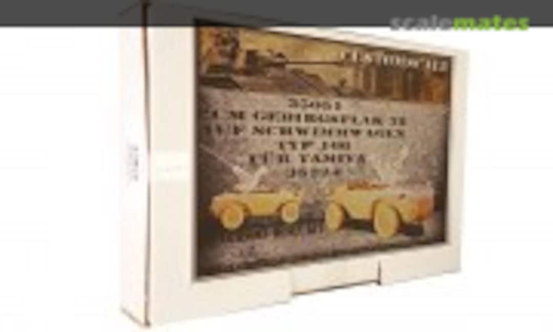 1:35 2cm Gebirgsflak 38 auf Schwimmwagen Typ 166 (Custom-Scale 35051) 35051