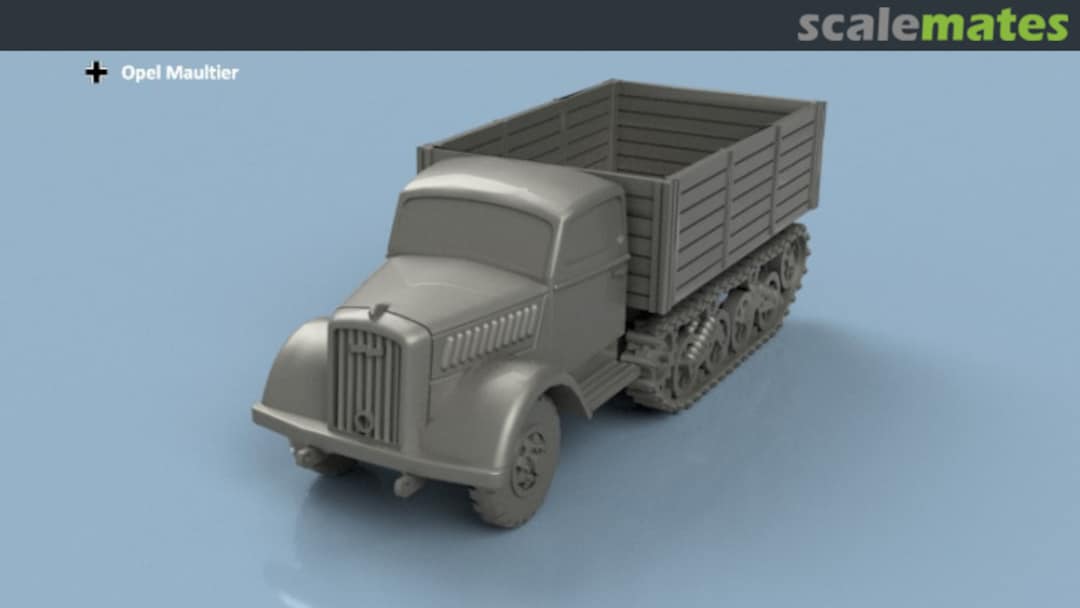 Boxart Opel Maultier uncovered - 3D printing (6 pcs) 3D400516 L'Arsenal