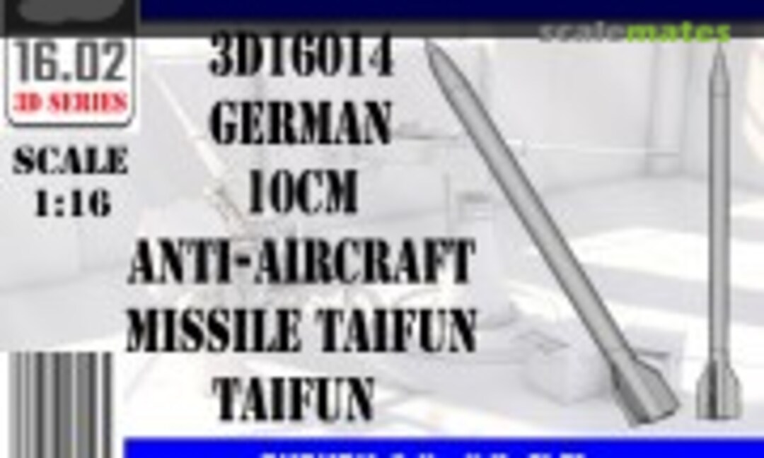 1:16 10cm anti-aircraftmissile Taifun (16.02 3D16014) 3D16014