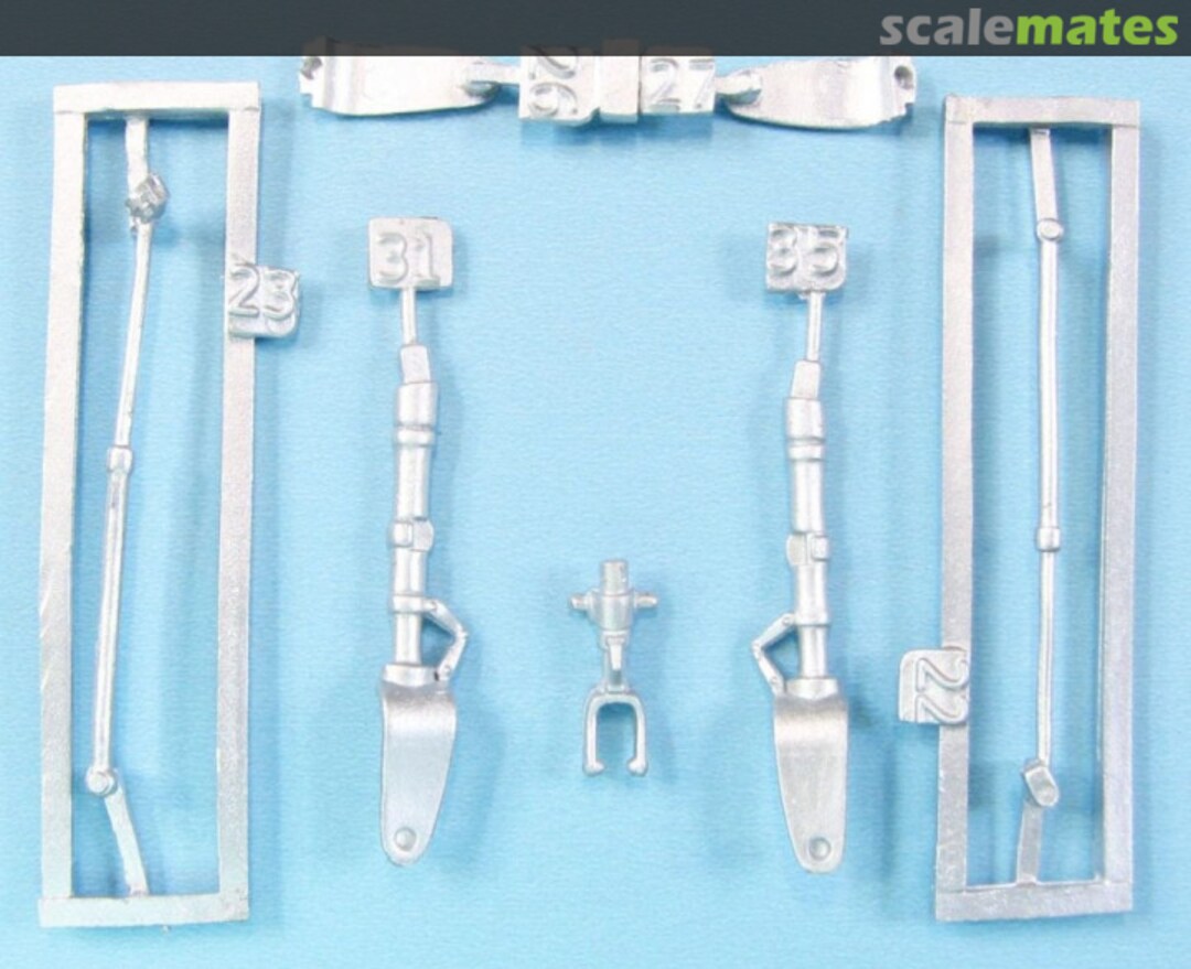 Boxart Macchi Mc.200 Saetta/Serie Landing gear 48468 Scale Aircraft Conversions