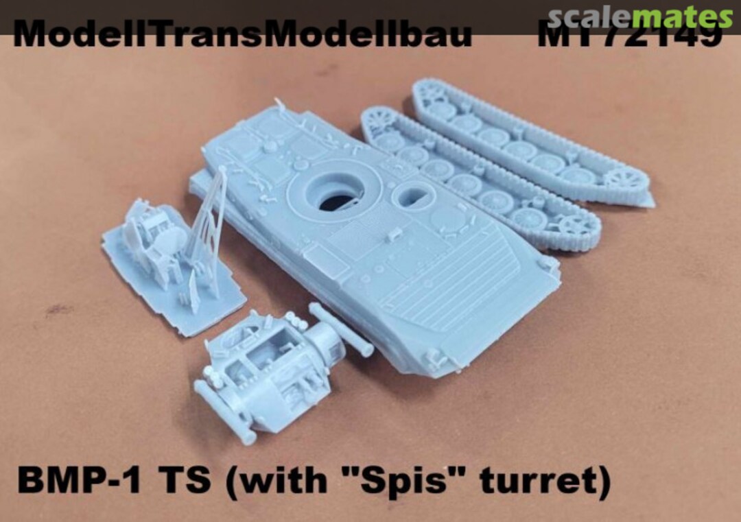 Boxart BMP-1 TS with "Spis" turret MT72149 Modell Trans Modellbau