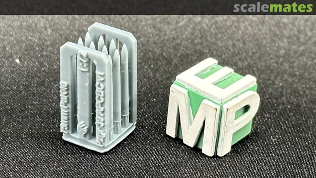 Boxart Ammunition 75mm PaK40 - Pzgr39 APCBC v1 - 10 pieces 72040483 EMP3d Boxart Ammunition 75mm PaK40 - Pzgr39 APCBC v1 - 10 pieces 72040483 EMP3d