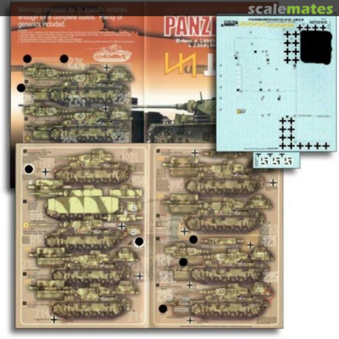 Boxart Das Reich & Wiking Panzer III Ausf J/L/M AXT351018 Echelon Fine Details Boxart Das Reich & Wiking Panzer III Ausf J/L/M AXT351018 Echelon Fine Details