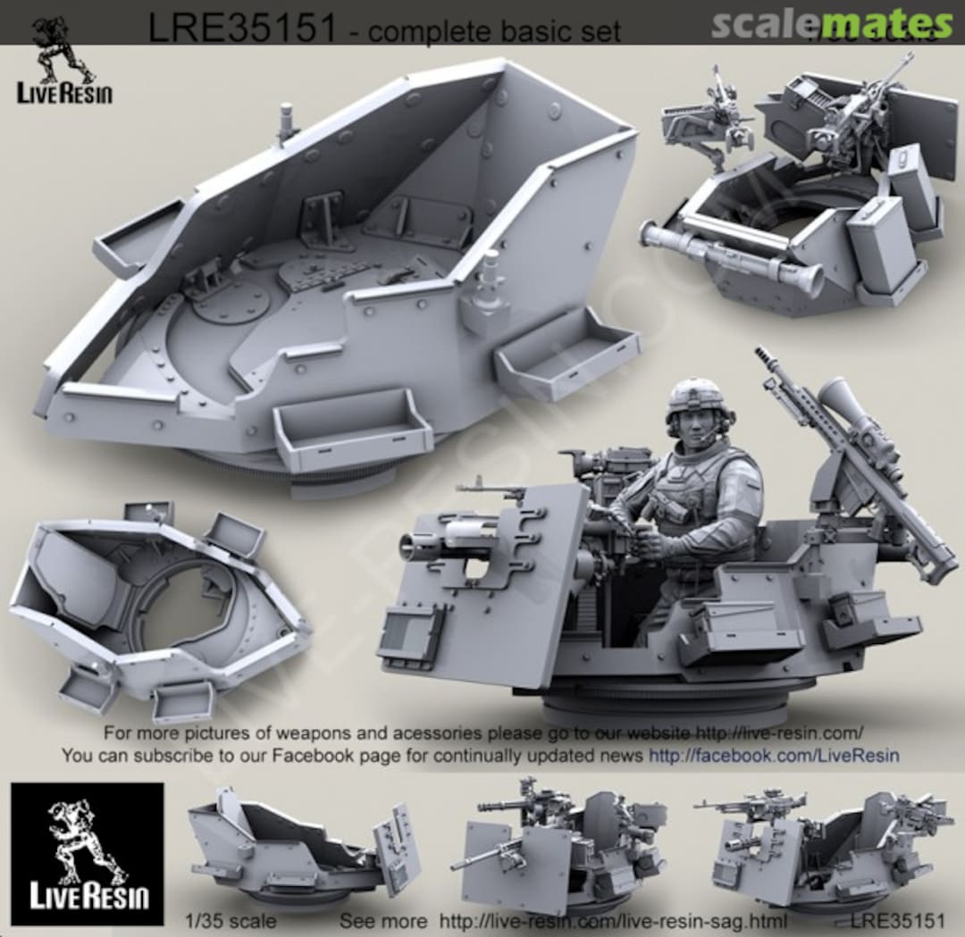 Boxart S.A.G. turret LRE-35151 Live Resin Boxart S.A.G. turret LRE-35151 Live Resin