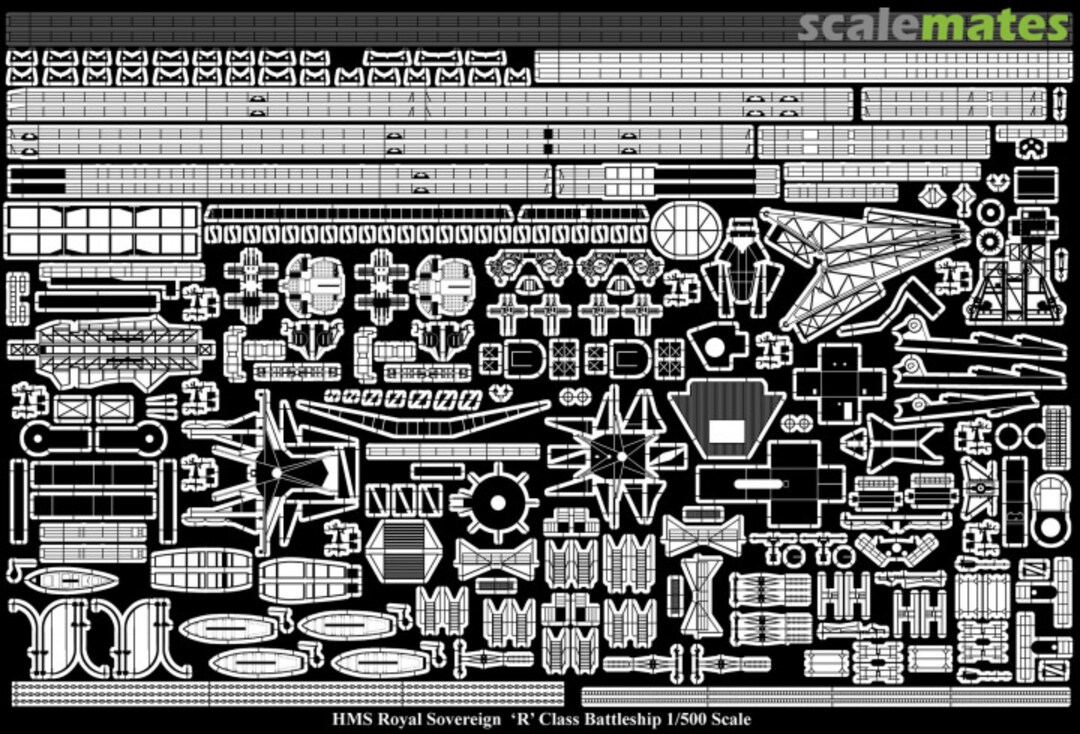 Boxart HMS Royal Sovereign Detail Set ATEM 50008 Atlantic Models Boxart HMS Royal Sovereign Detail Set ATEM 50008 Atlantic Models