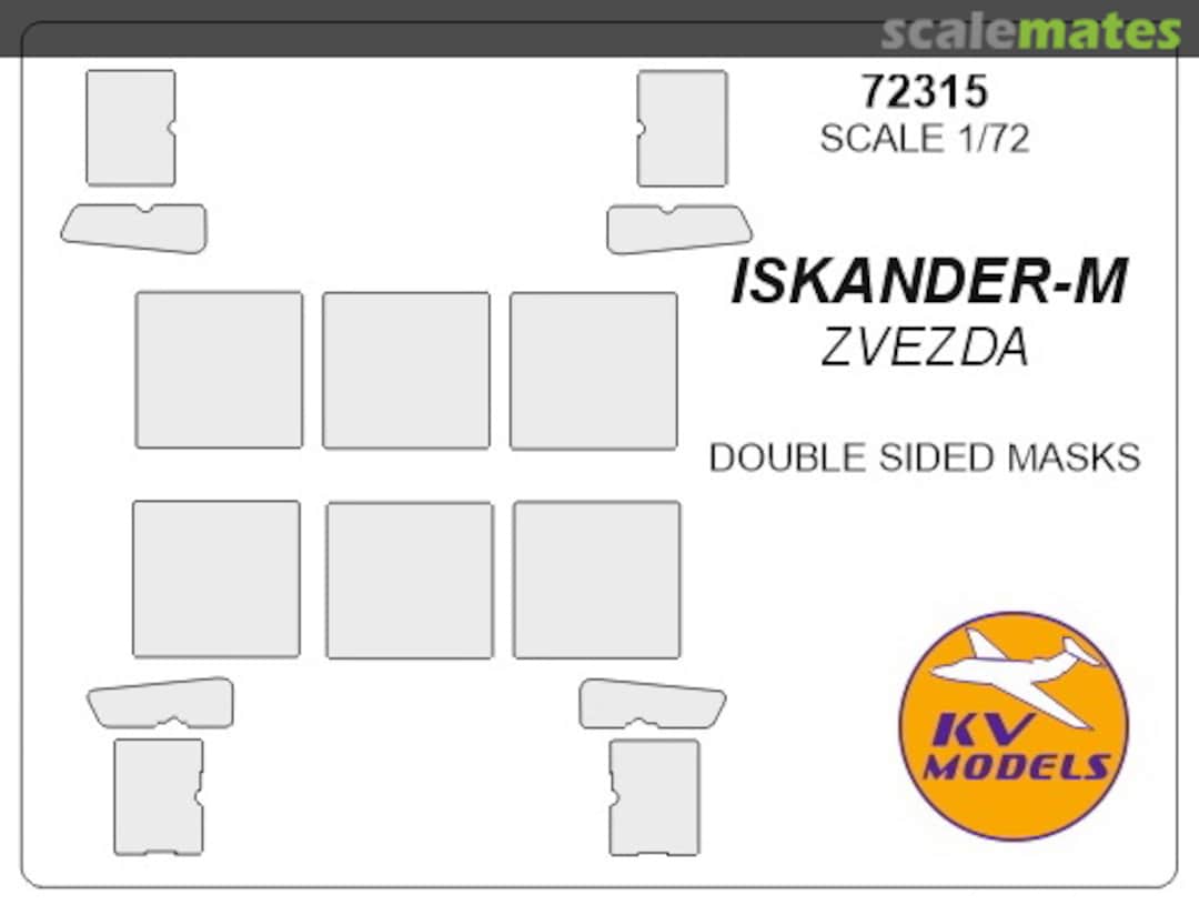 Boxart ISKANDER-M (DOUBLE SIDED) 72315 KV Models Boxart ISKANDER-M (DOUBLE SIDED) 72315 KV Models