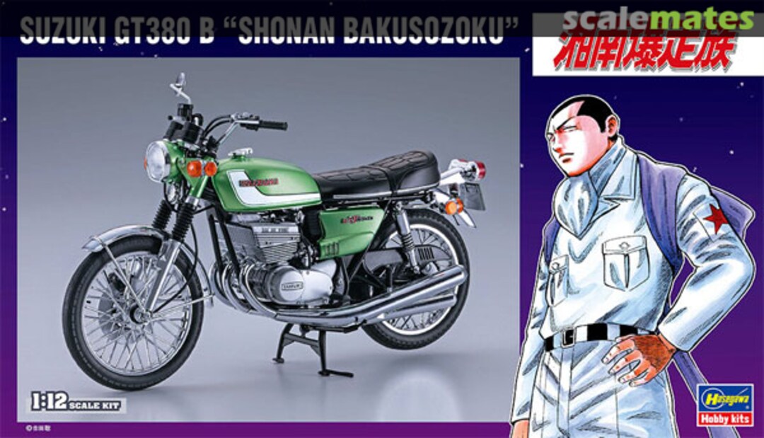 Boxart Suzuki GT380 B "Shonan Bakusozoku" 52211 Hasegawa Boxart Suzuki GT380 B "Shonan Bakusozoku" 52211 Hasegawa