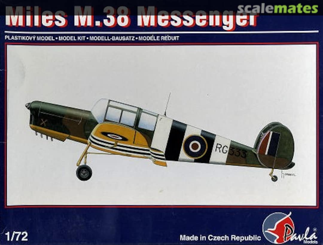 Boxart Miles M.38 Messenger 72019 Pavla Models