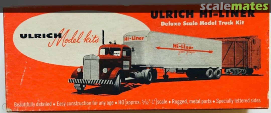 Boxart Time DC Van w/ 2 Axle Mack C.O.E 931-532 Ulrich Model Kits Boxart Time DC Van w/ 2 Axle Mack C.O.E 931-532 Ulrich Model Kits