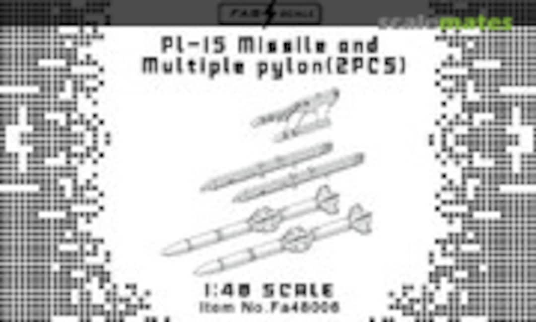 1:48 PL-15 Missile and Multiple Pylons (Fab Scale Fa48006)