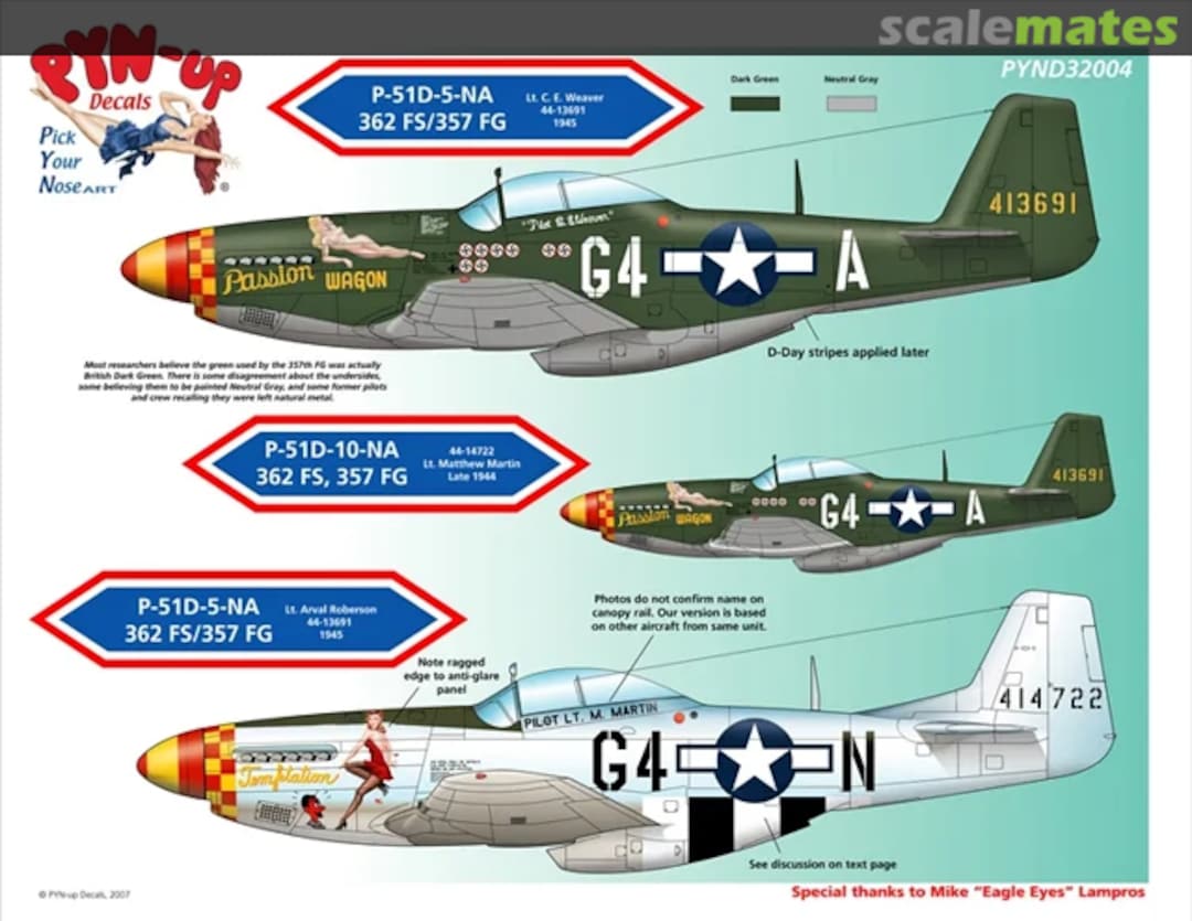 Boxart Stunning ‘Stangs, Part 2 PYND32004 Pyn-Up Decals Boxart Stunning ‘Stangs, Part 2 PYND32004 Pyn-Up Decals