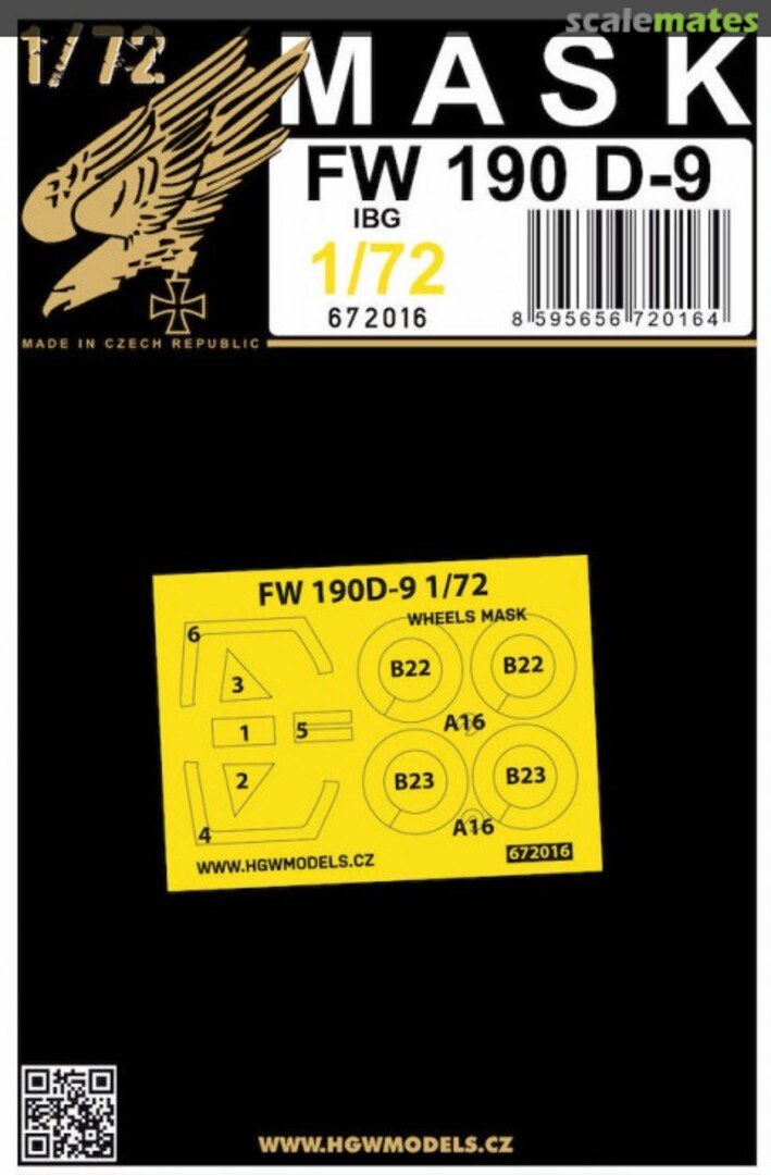 Boxart FW 190 D-9 672016 HGW Models