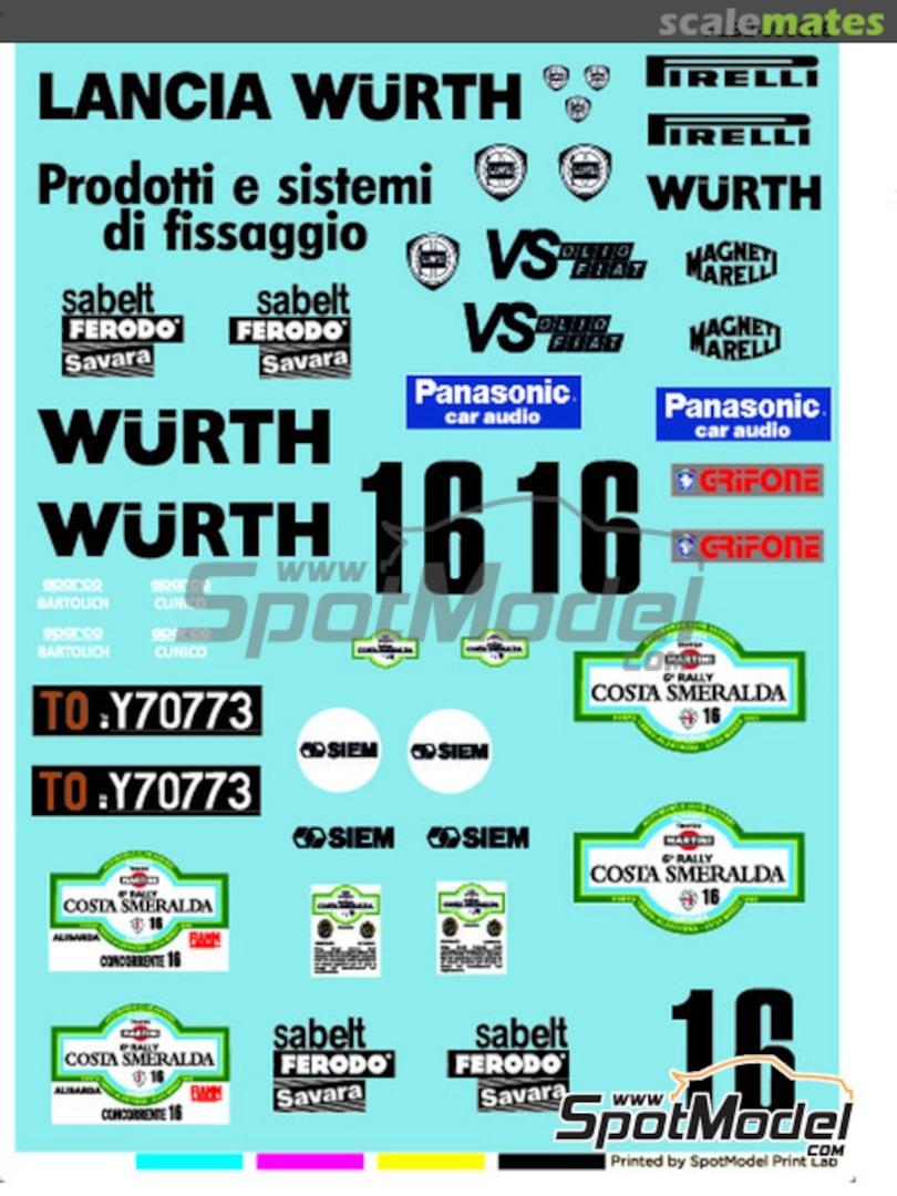 Boxart Lancia 037 Rally Evo II sponsored by Wurth #16 PLB2-095358 Print Lab Decals Boxart Lancia 037 Rally Evo II sponsored by Wurth #16 PLB2-095358 Print Lab Decals