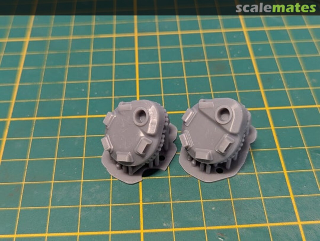 Boxart T-150 Heavy Tank Prototype Cupola RTM-056 Resin Tech Models Boxart T-150 Heavy Tank Prototype Cupola RTM-056 Resin Tech Models