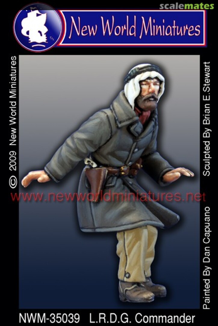 Boxart L.R.D.G Commander NWM-35039 New World Miniatures Boxart L.R.D.G Commander NWM-35039 New World Miniatures