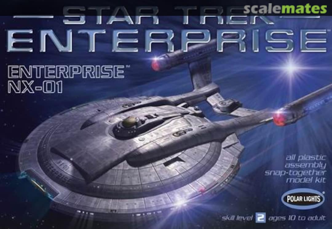 Boxart Enterprise NX-01 807 Polar Lights Boxart Enterprise NX-01 807 Polar Lights