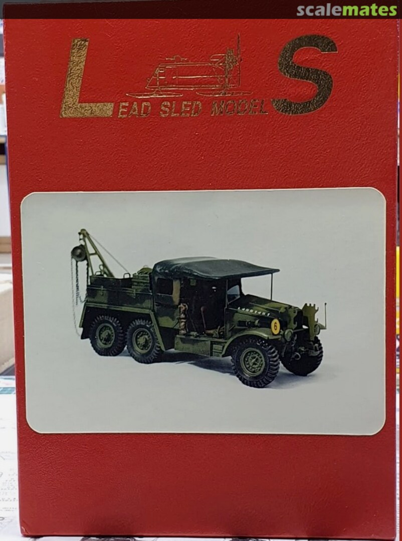 Boxart Morris CDSW breakdown lorry LS3510 Lead Sled Models Boxart Morris CDSW breakdown lorry LS3510 Lead Sled Models