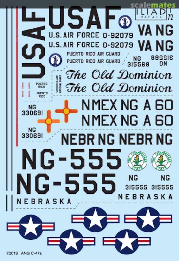 Boxart Air National Guard C-47s 72018 Iliad Design Boxart Air National Guard C-47s 72018 Iliad Design