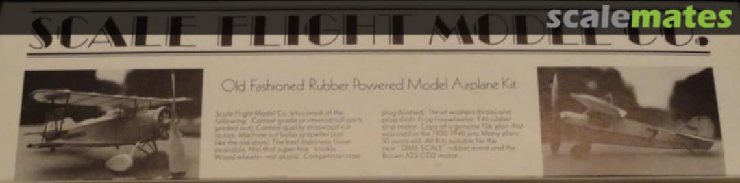 Boxart Miles Magister F-33 Scale Flight Model Co. Boxart Miles Magister F-33 Scale Flight Model Co.