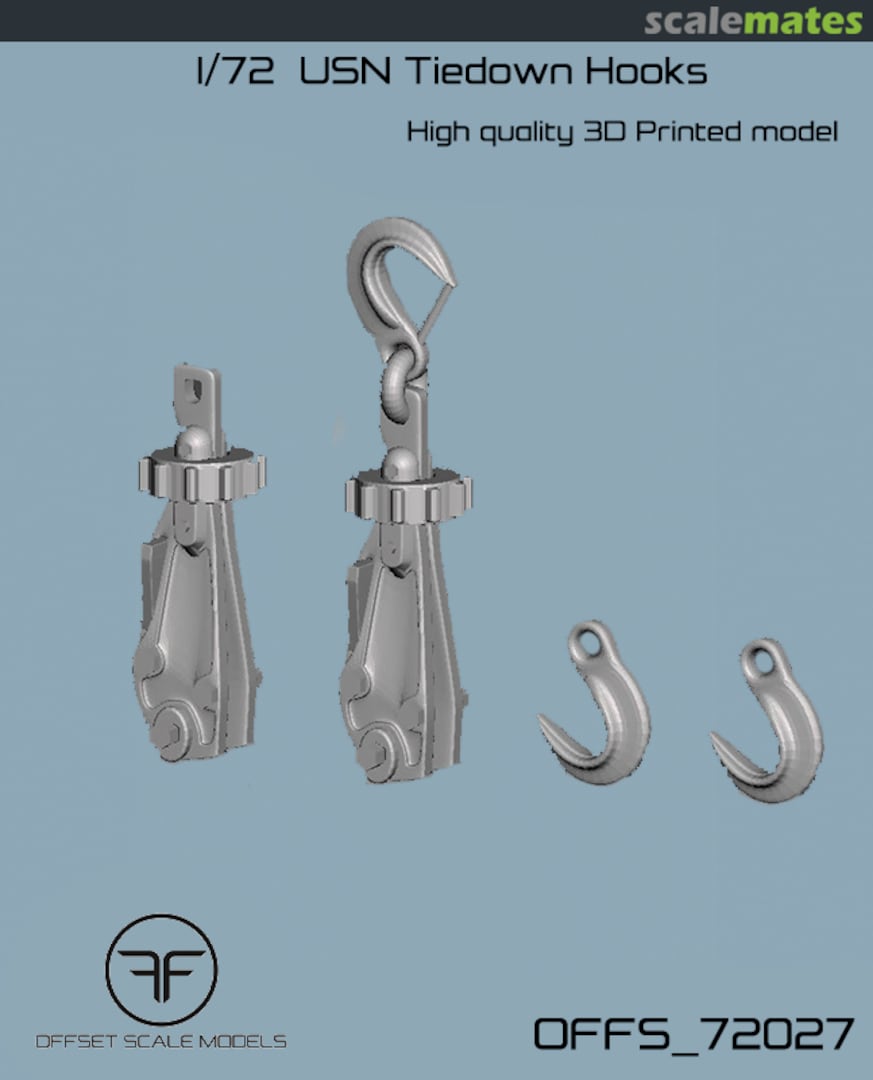 Boxart USN Tiedown Hooks OFFS_72027 Offset Scale Models Boxart USN Tiedown Hooks OFFS_72027 Offset Scale Models