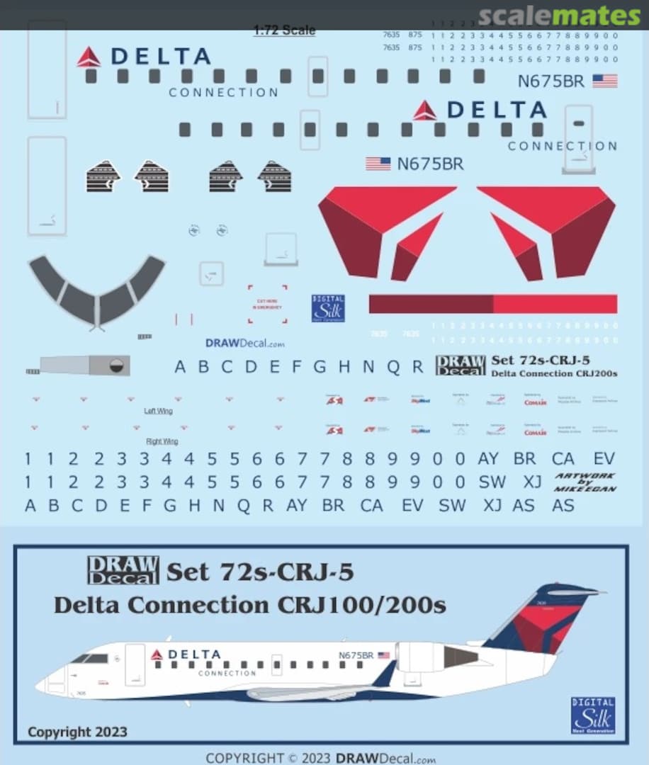 Boxart Delta Connection CRJ100 and CRJ200s 72-CRJ-5 Draw Decal Boxart Delta Connection CRJ100 and CRJ200s 72-CRJ-5 Draw Decal