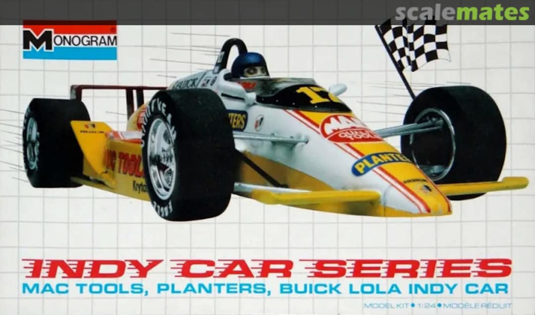 Boxart Mac Tools, Planters, Buick Lola Indy Car 2792 Monogram Boxart Mac Tools, Planters, Buick Lola Indy Car 2792 Monogram