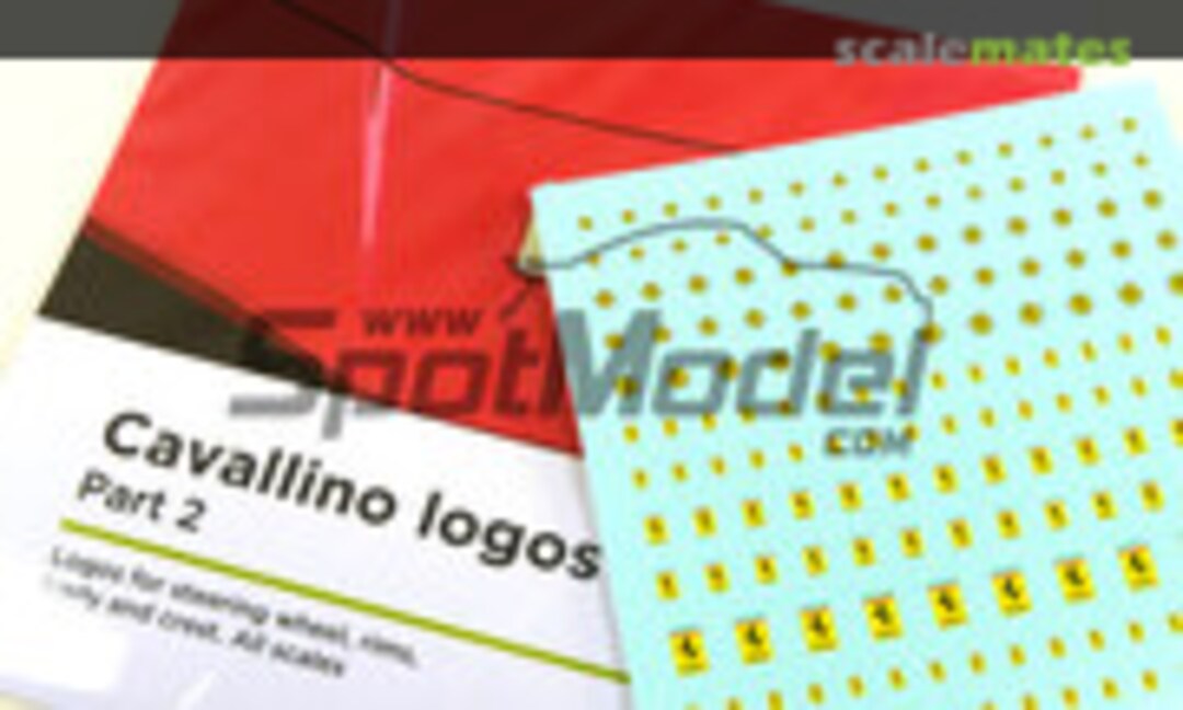 1:24 Cavallino logos (Decalcas DCL-LOG002) DCL-LOG002