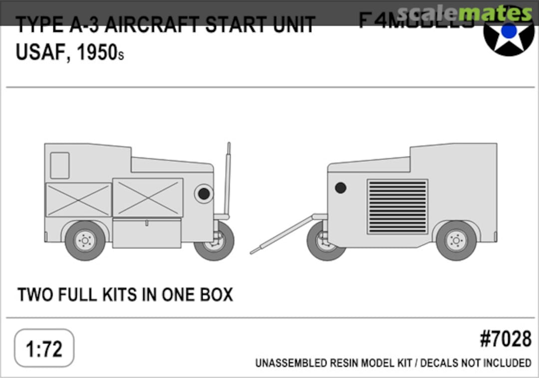 Boxart Type A-3 Aircraft Start Unit 7028 F4Models Boxart Type A-3 Aircraft Start Unit 7028 F4Models