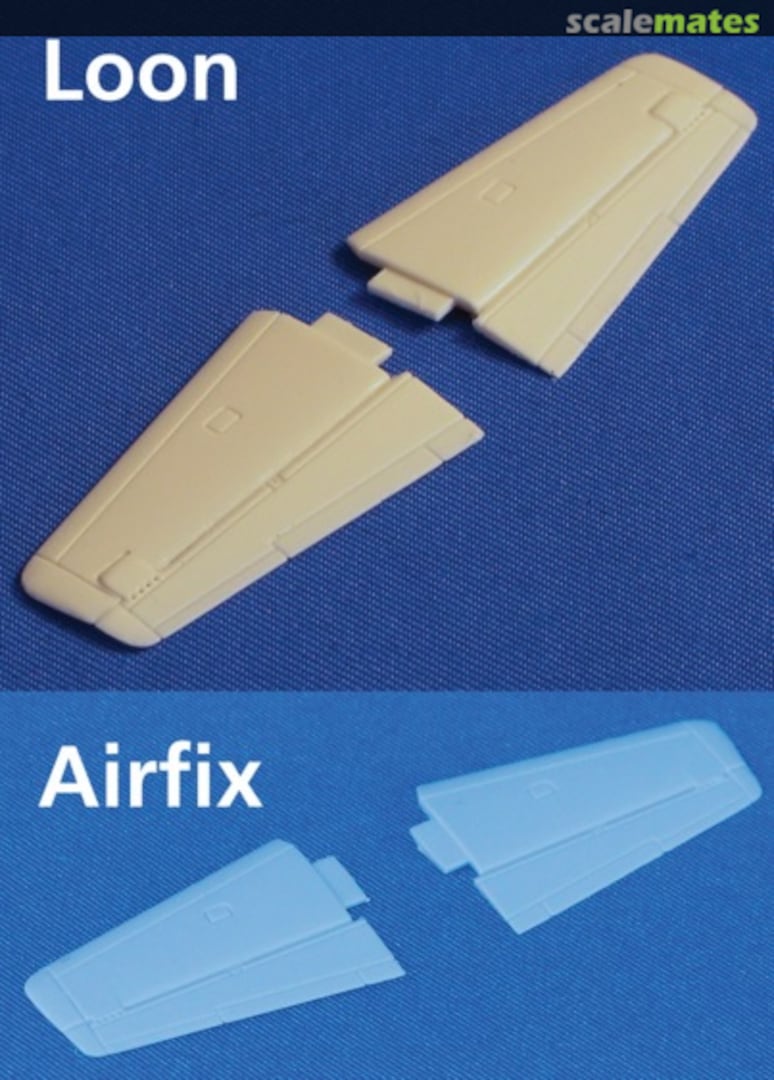 Boxart Rescribed/Dropped North-American P-51D Mustang Tailplanes LO72218 Loon Models Boxart Rescribed/Dropped North-American P-51D Mustang Tailplanes LO72218 Loon Models