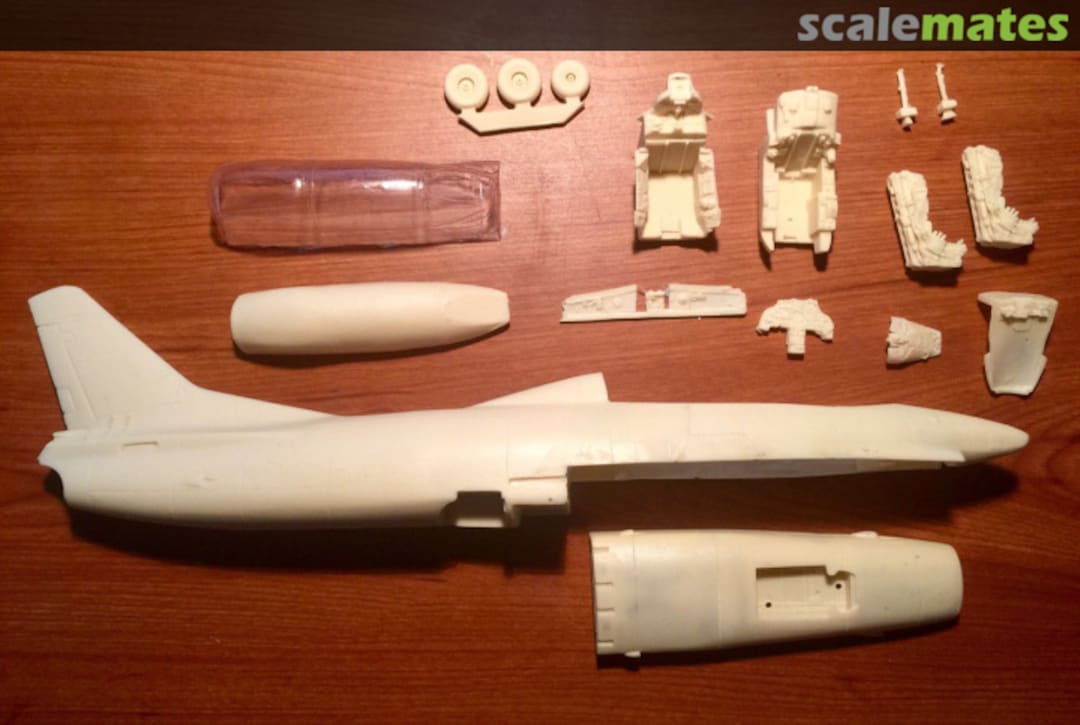 Boxart Fiat G.91 T resin conversion set not known LoveGT40 Modelworks