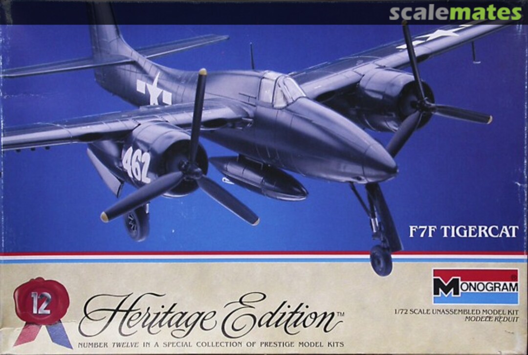 Boxart F7F Tigercat 6062 Monogram Boxart F7F Tigercat 6062 Monogram